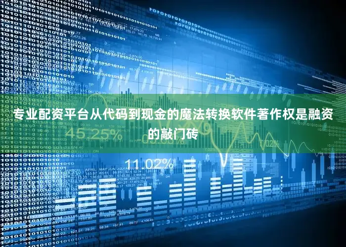 专业配资平台从代码到现金的魔法转换软件著作权是融资的敲门砖