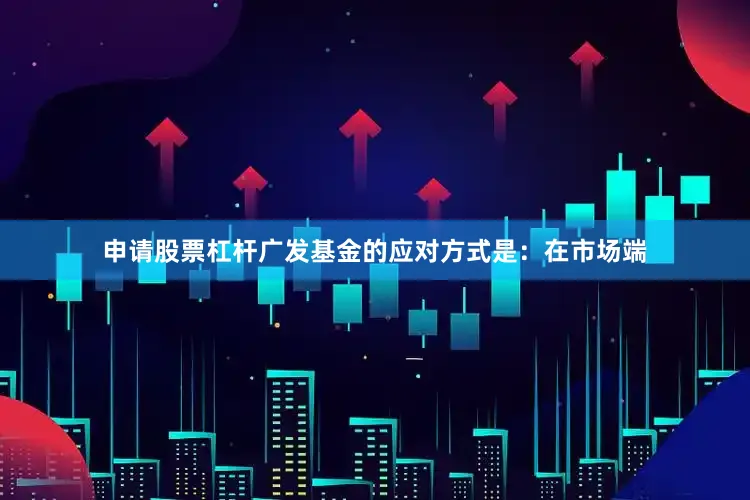 申请股票杠杆广发基金的应对方式是：在市场端